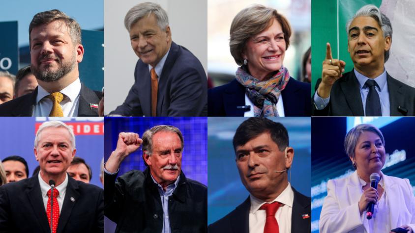 Desde $1 hasta más de $9 millones: Las rentas que aseguraron recibir los candidatos presidenciales en sus declaraciones de patrimonio