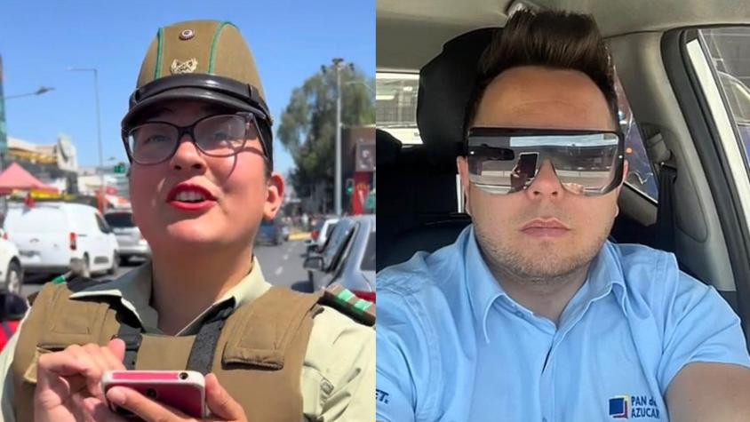 "Respeta la ley": Venezolano terminó siendo 'funado' tras encarar y grabar a carabinera por no perdonarle una infracción