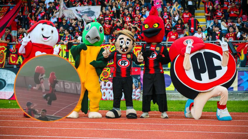 VIDEO | ¡Épico!: La inédita carrera de corpóreos que se hizo viral en la Primera B