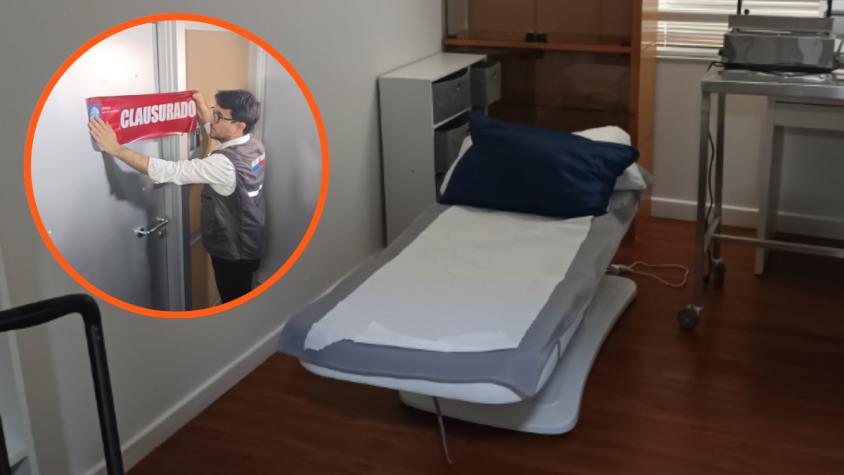 Clausuran clínica estética clandestina en Las Condes: encontraron mujer sedada al interior