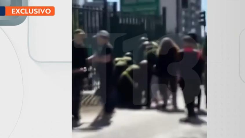 Exclusivo: Las imágenes del procedimiento en que murió el joven con esquizofrenia reducido por guardias del Mall