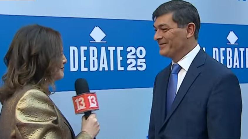 "Ya tengo listas las preguntas": Franco Parisi llegó a debate del 13 y reveló cómo se preparó para cruce con Jara