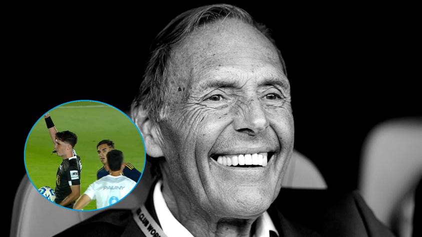 El momento en que se suspende el partido de reserva de Boca Juniors tras conocerse la muerte de Miguel Ángel Russo