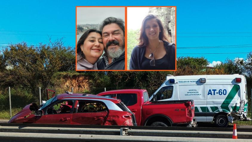 Familia regresaba tras celebrar un cumpleaños: Quiénes eran las víctimas del accidente provocado por conductor ebrio en Villa Alemana