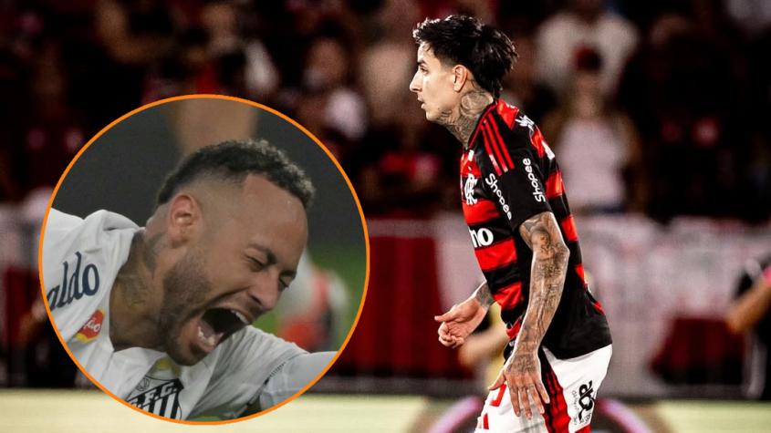 "¿Qué lleva Erick en el bolsillo?": Flamengo alucina con Pulgar y comparte burlesco mensaje tras borrar a Neymar