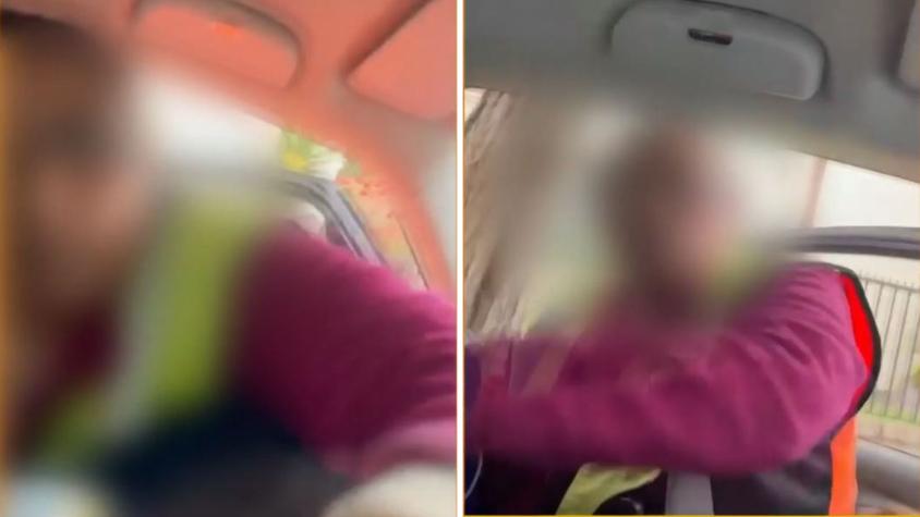 “¡No me golpee!”: Mujer denunció agresión de cuidadora de autos en Viña tras apurar el cobro