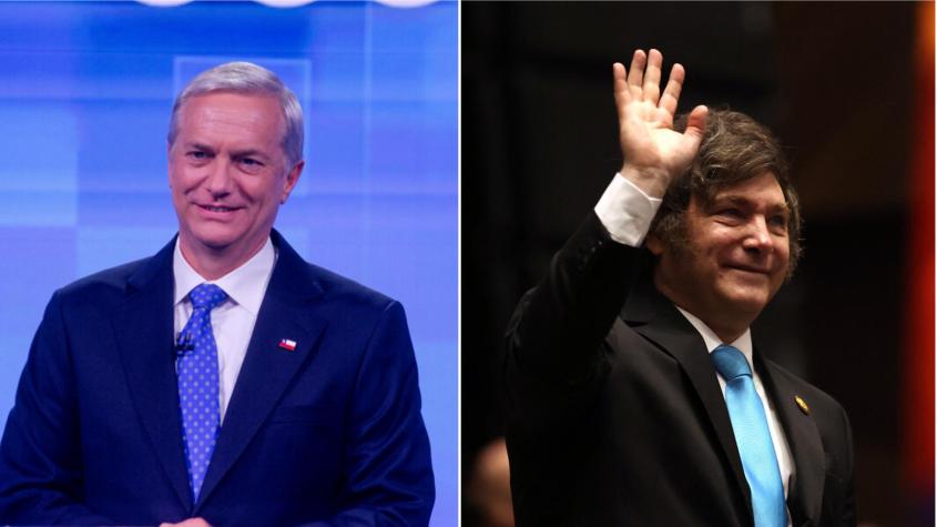 "Una muy buena conversación": Kast sostuvo llamado telefónico con Milei de cara a la segunda vuelta presidencial "Una muy buena conversación": Kast sostuvo llamado telefónico con Milei de cara a la segunda vuelta presidencial