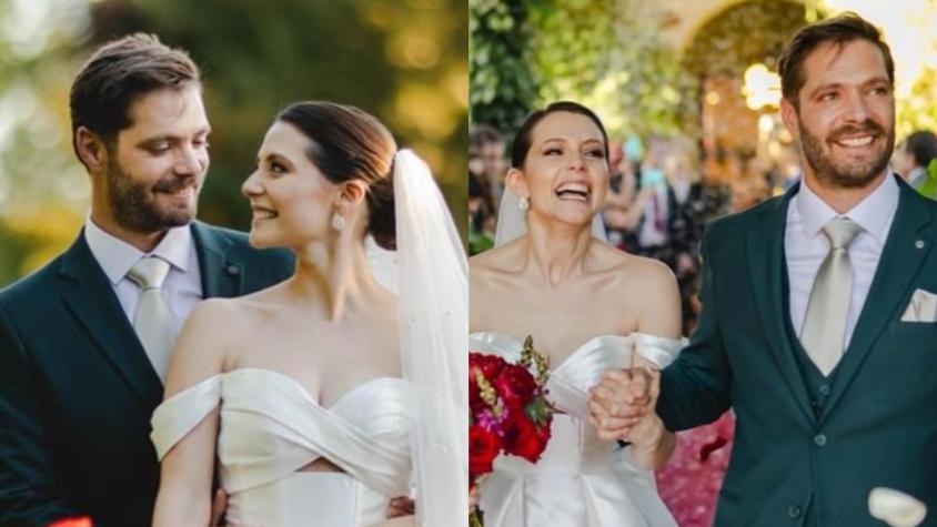 "Son grandes amigos": Actor y expareja de Magdalena Müller sorprendió al asistir a boda religiosa de la actriz