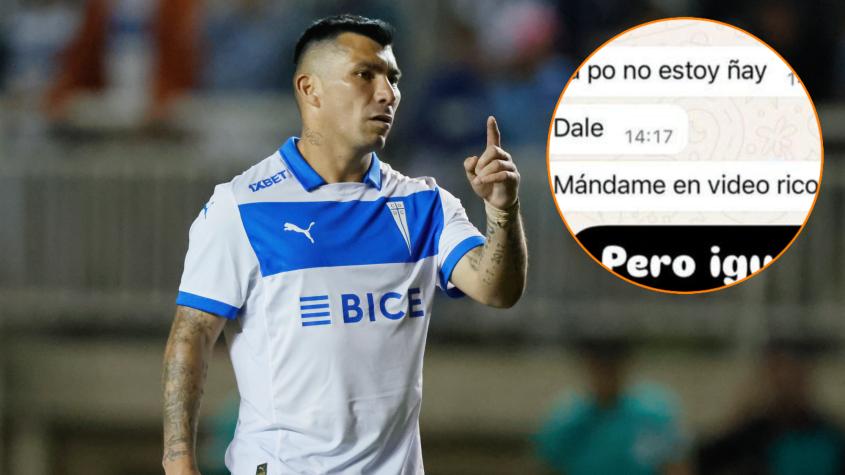 "Mándame en video...": El comprometedor chat de Gary Medel que habría expuesto infidelidad a su pareja