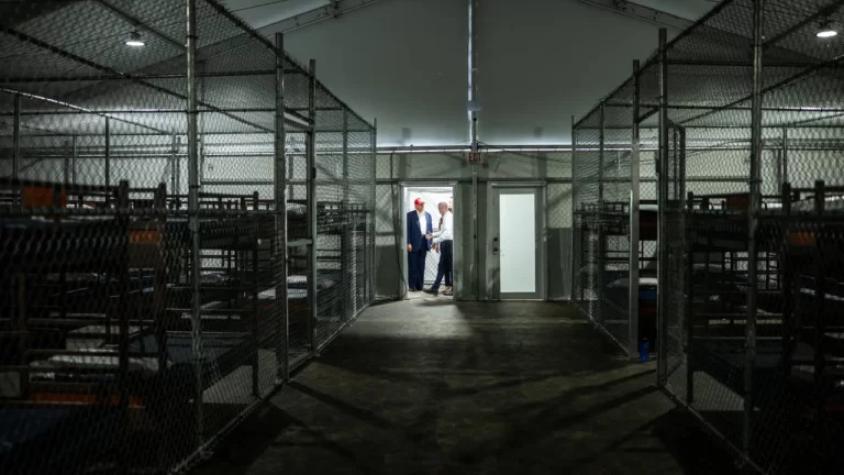 Cómo es “El alcatraz de los caimanes” de Trump donde estuvo detenido el chileno Domingo Ballas