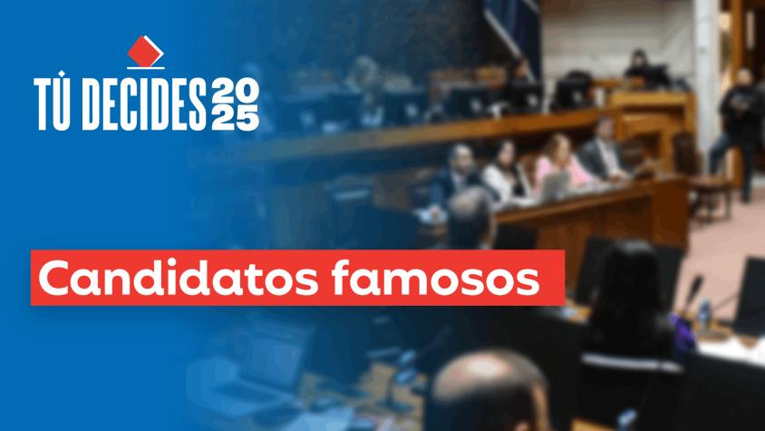 ¿Votarías por ellos? Los famosos que postulan al Congreso este domingo ¿Votarías por ellos? Los famosos que postulan al Congreso este domingo