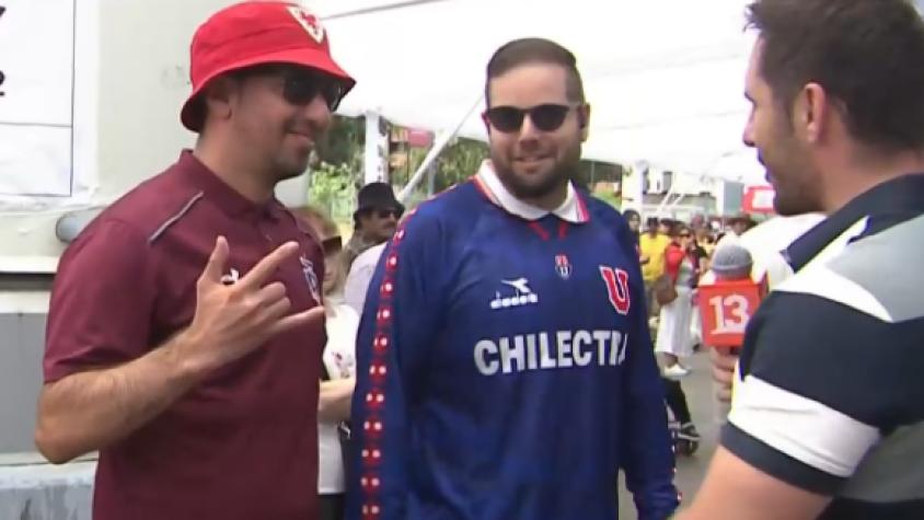 VIDEO | Elecciones 2025: Hinchas de Colo-Colo y la U votaron juntos: "En las buenas y en las malas"