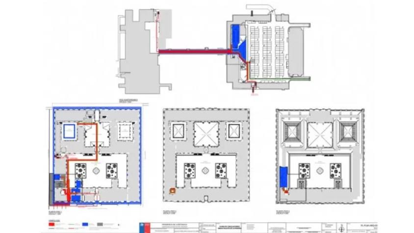 Los detalles de la controvertida remodelación de La Moneda que enfrenta a Desbordes con el Gobierno