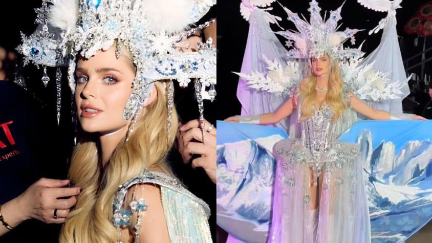 Inspirado en Torres del Paine: Inna Moll explicó por qué eligió este parque como traje típico en el Miss Universo