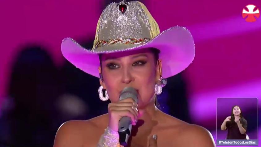 ¿Qué dijo ella?: María José Quintanilla se emocionó hasta las lágrimas tras polémica petición del público de la Teletón