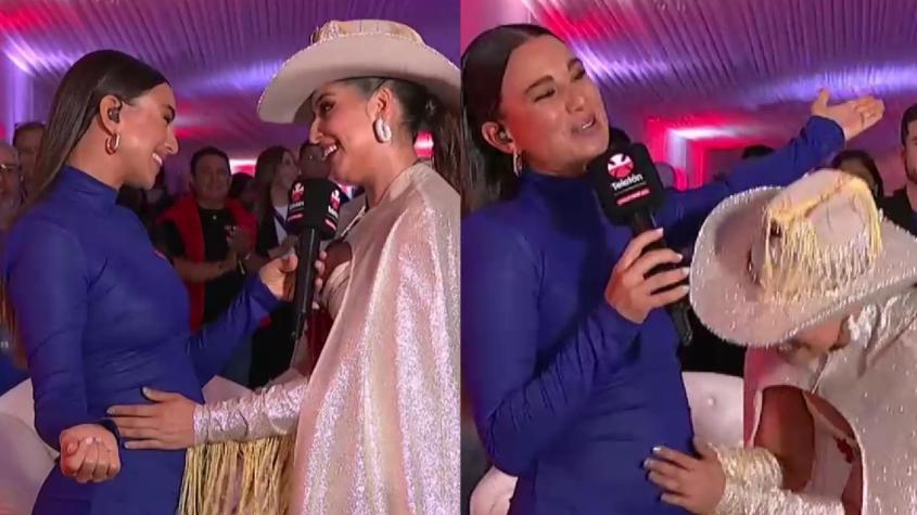 María José Quintanilla habría revelado por accidente sexo del bebé de Tita Ureta en la Teletón