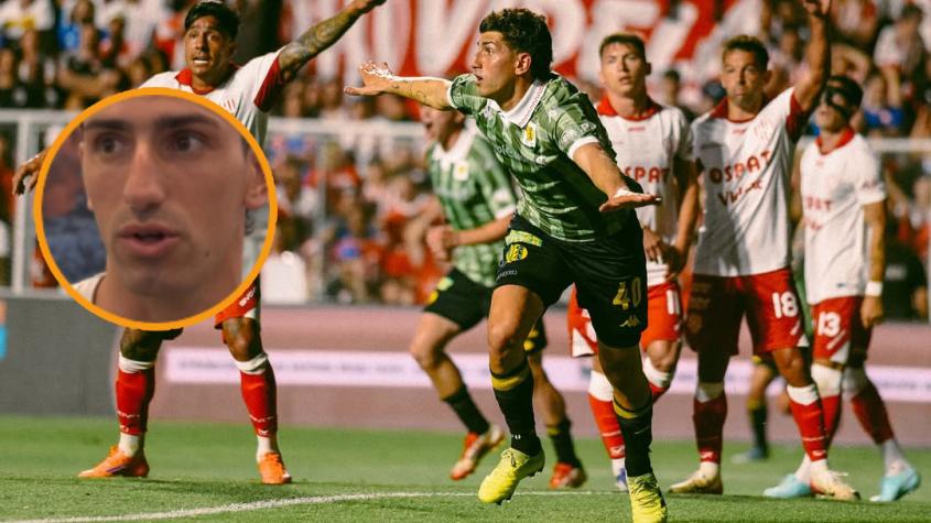 "No puedo hablar...": Captan a primer refuerzo de la UC llegando al Aeropuerto de Santiago