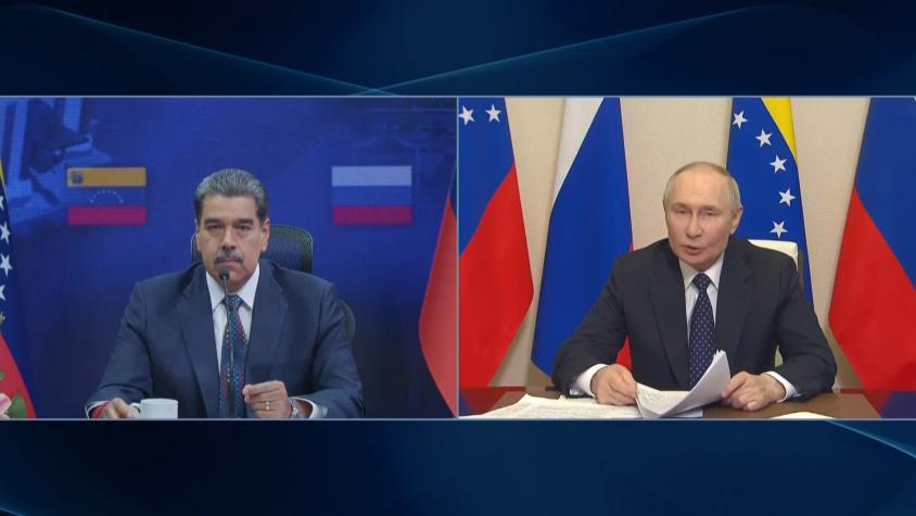 Putin habla con Maduro y reafirma su respaldo a Venezuela ante crisis con EEUU Putin habla con Maduro y reafirma su respaldo a Venezuela ante crisis con EEUU