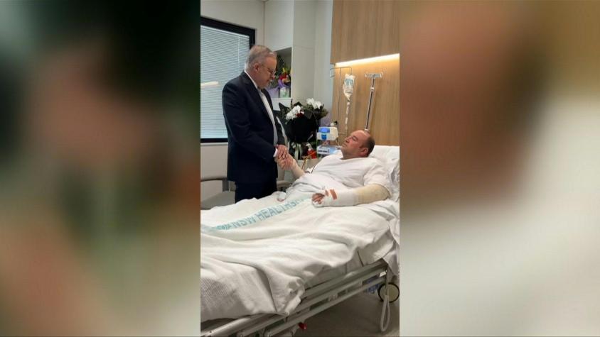 Pueblo de Siria celebra al "héroe" del ataque en una playa de Australia