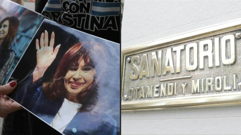 Expresidenta argentina Cristina Kirchner fue operada por una apendicitis