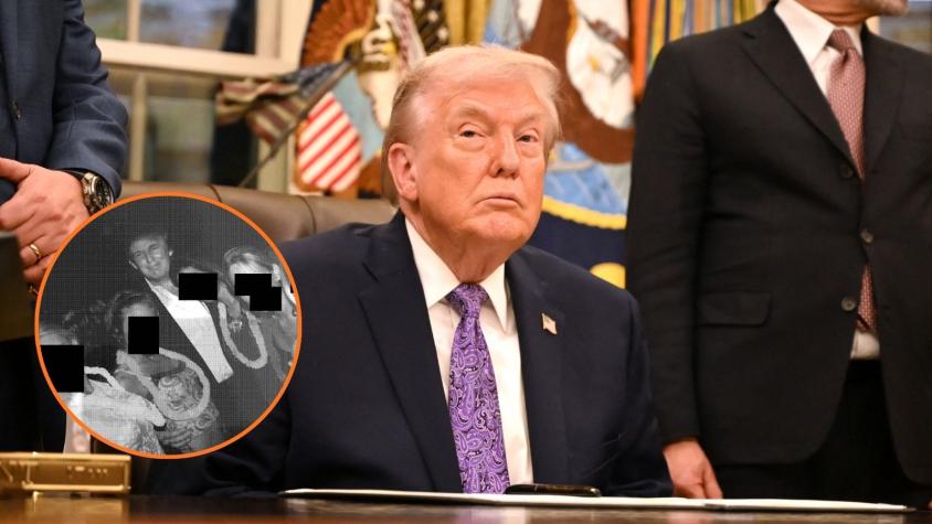 Demócratas revelan nuevas imágenes de Trump en fiestas de Epstein: aparecen también otras figuras públicas