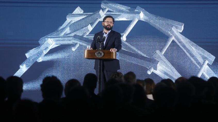 Presidente Boric en su último discurso ante la Sofofa: "Chile no se cae a pedazos"