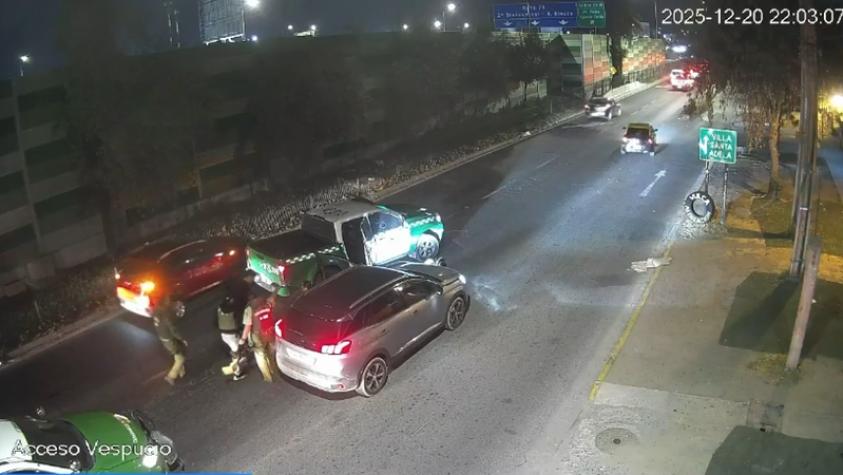 Robo frustrado: delincuentes escaparon con la víctima a bordo de su propio vehículo