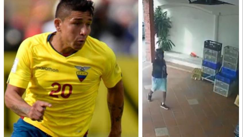 Cámara de seguridad capta el momento exacto del asesinato a futbolista ecuatoriano Mario Pineida Cámara de seguridad capta el momento exacto del asesinato a futbolista ecuatoriano Mario Pineida