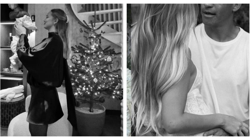 "Primera navidad juntas": Pareja de Alexis Sánchez comparte íntimas fotografías navideñas junto a su hija