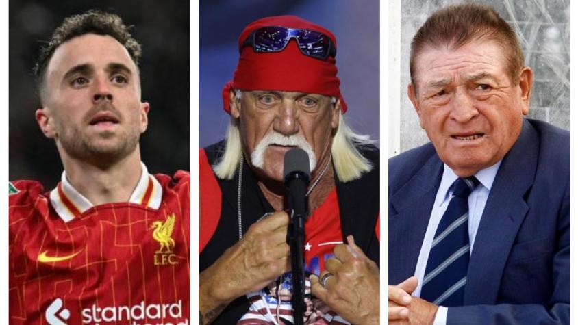 Desde Diogo Jota y Hulk Hogan al "Clavito" Godoy: Las muertes que marcaron al mundo del deporte en 2025