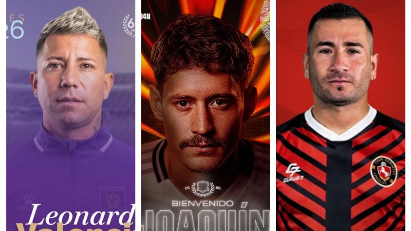 Especial de movidas: Todos los refuerzos de la Liga de Primera División de Chile 2026