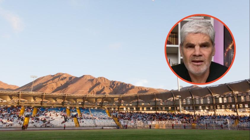 "En Argentina se juega al fútbol, en Chile se hacen recitales": Juan Cristóbal Guarello carga contra nueva cancha sintética para importante estadio del fútbol chileno