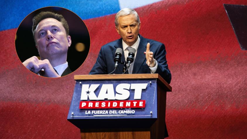 El mensaje que Elon Musk le envió a José Antonio Kast tras ganar las elecciones presidenciales El mensaje que Elon Musk le envió a José Antonio Kast tras ganar las elecciones presidenciales