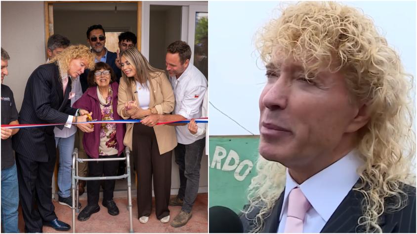 Leonardo Farkas inauguró viviendas en Quilpué que se construyeron con la venta de su mansión Leonardo Farkas inauguró viviendas en Quilpué que se construyeron con la venta de su mansión