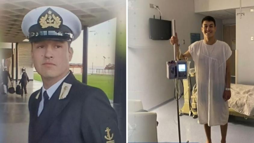 Familia denuncia que cadete de la Armada venció el cáncer y fue expulsado: le habían prometido que volvería a la institución