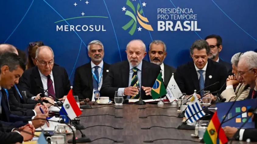 Líderes del Mercosur enfrentados por presión a Venezuela