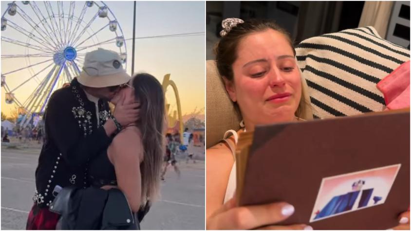 Joaquín Méndez reveló junto a Mandi Martínez el nombre y sexo de su primer bebé: No aguantaron las lágrimas Joaquín Méndez reveló junto a Mandi Martínez el nombre y sexo de su primer bebé: No aguantaron las lágrimas