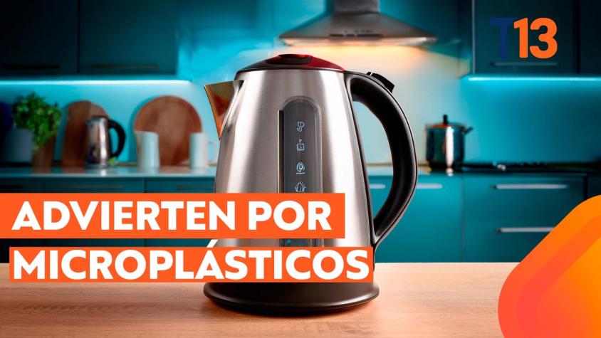 Advierten de posibles riesgos de microplásticos en hervidores eléctricos
