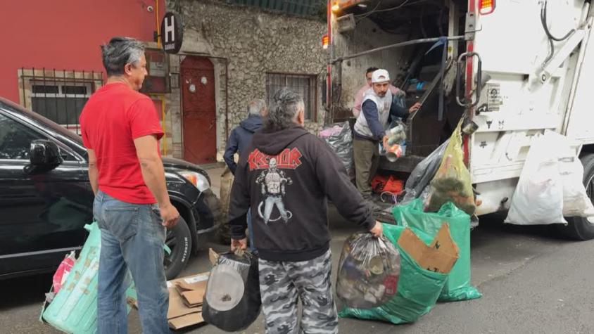 La basura navideña inunda Ciudad de México