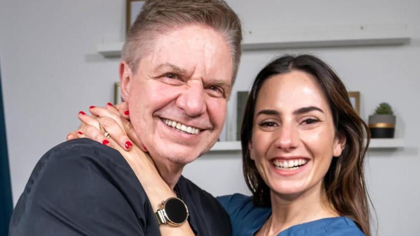 El impresionante antes y después del esposo de Rosario Bravo tras supuesta cirugía en el rostro