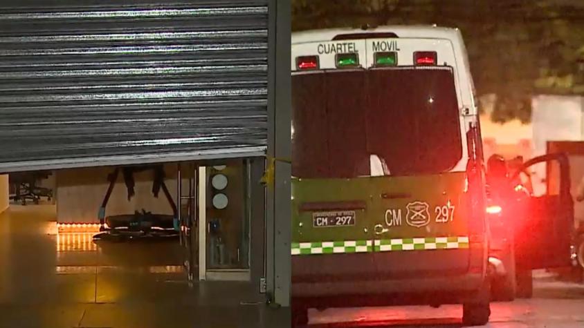 Detienen a 8 delincuentes por robo en tienda gamer en Providencia: uno era menor de edad