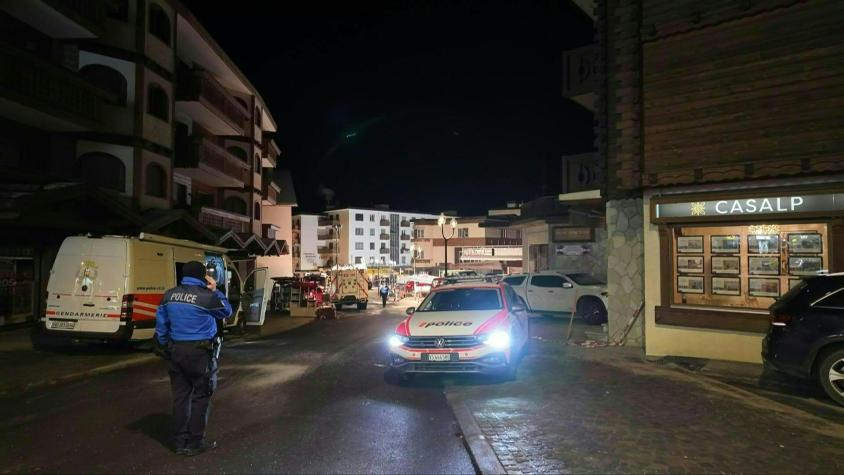 Unos 40 muertos por incendio en un bar de una estación de esquí suiza