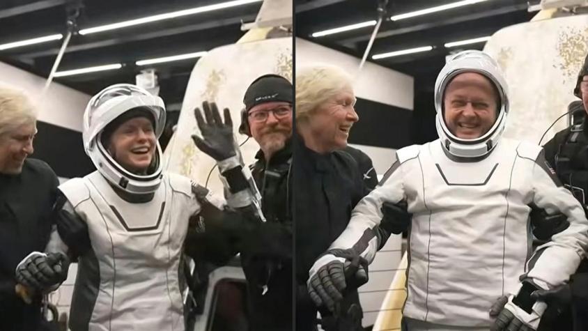 Cuatro astronautas evacuados de la Estación espacial internacional por problema médico