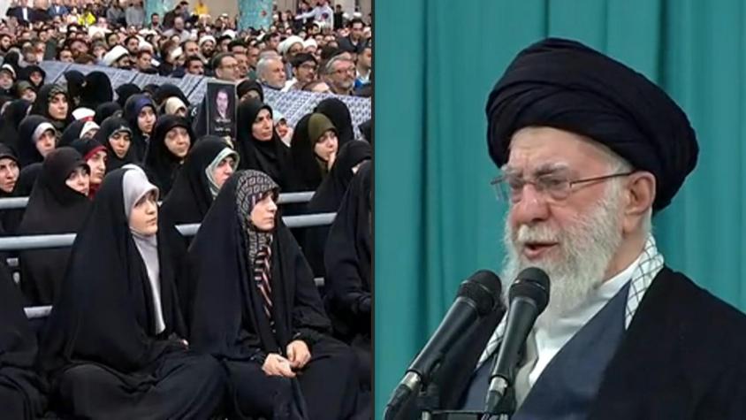 Líder supremo iraní defiende que las autoridades deben "romperle la espalda a los sediciosos"