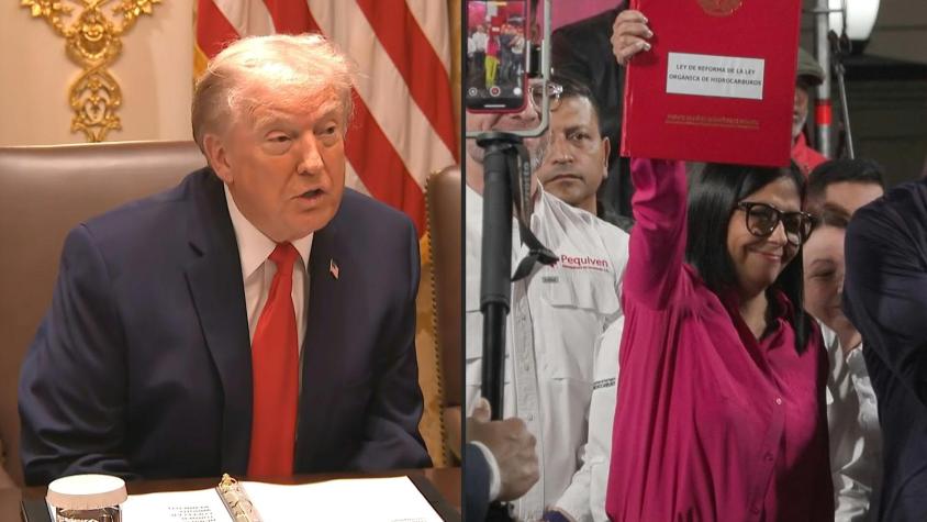 Trump levanta parcialmente su embargo petrolero a Venezuela tras apertura en nueva ley Trump levanta parcialmente su embargo petrolero a Venezuela tras apertura en nueva ley