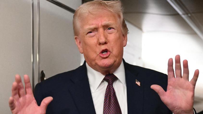 Donald Trump comparte imagen donde se le atribuye ser el "Presidente Interino de Venezuela"