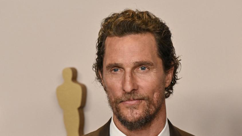 El actor Matthew McConaughey patenta su imagen para protegerla de la IA