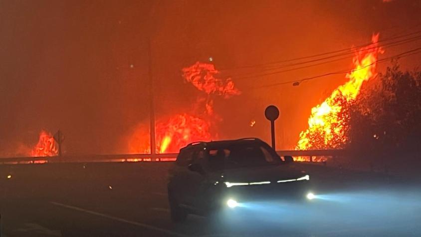 "Penco se está quemando": Prensa internacional retrata devastación por incendios forestales en el Biobío y Ñuble