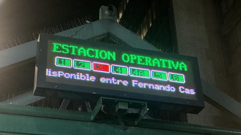 Metro de Santiago informa cierre de dos estaciones de Línea 3: Revisa el estado de la red