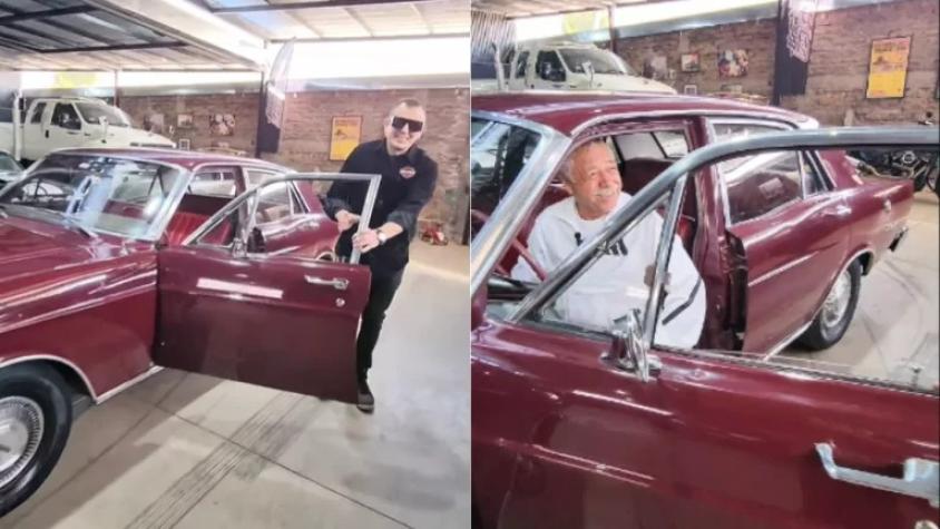 Quién es el vendedor de vehículos clásicos que arrasa en Instagram